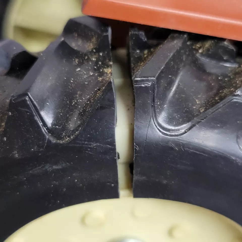 Hesston Fiat 980 литая рама пластиковая кабина масштаб 1/16 с передним трактором черный/brn - Изображение 3 из 4