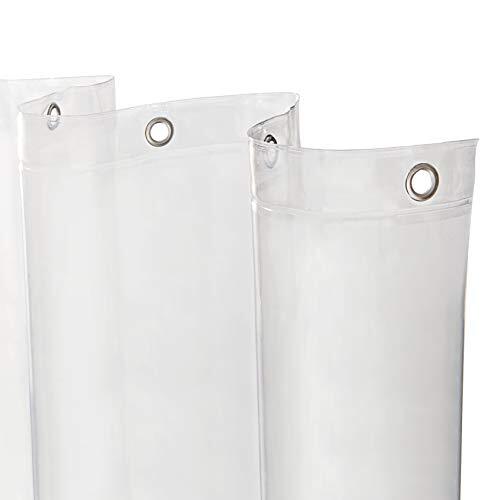 Liba PEVA 10-Gauge Shower Curtain Liner 72” W X 72” H - Clear 10G Extra 