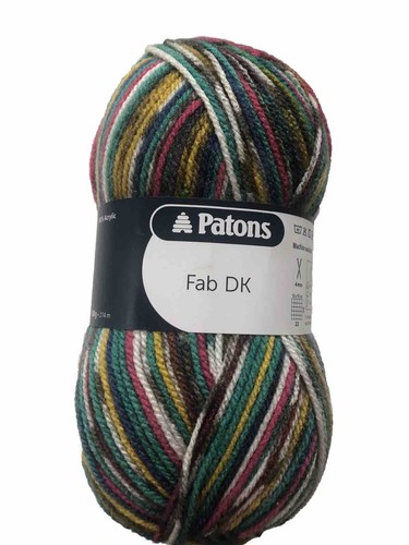 Patrons Dk Fab Yarn 02084 - Jeans Color BRAND NEW - Picture 2 of 4