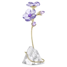 Swarovski Crystal Florere ROZANNE Geranium Flower Figurine 5693143