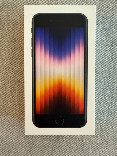 Apple iPhone SE (2022) 3rd Generation - 64 GB - Black Total Wireless