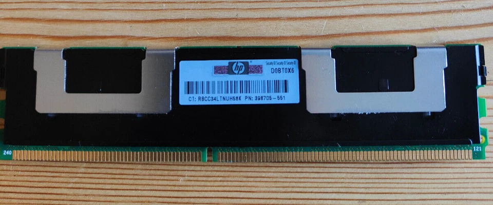 Server Memory 512mb 1xRx8 Pc2 5300f 555 11 Main Brands - Image 4 of 4