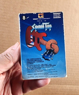 THiS iS SPINAL TAP 8mm Tape - Rare 1984 Video 8 Tape!