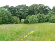 Photo 6x4 Path down from an artificial hill to Carr Lane Heckmondwike Thi c2014