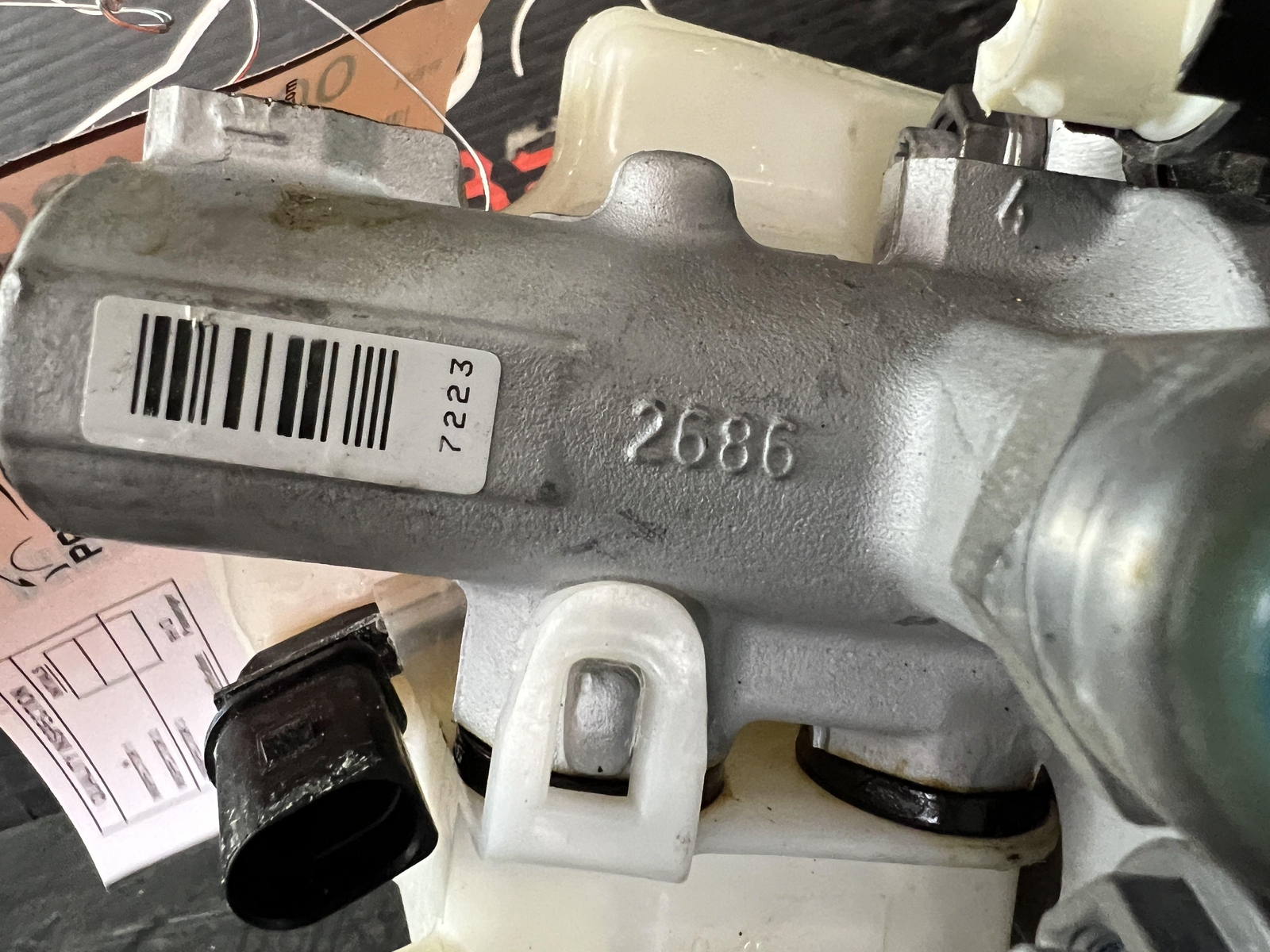 11-18 BENTLEY CONTINENTAL GT POWER BRAKE BOOSTER W/ MASTER CYLINDER 3W1612105F