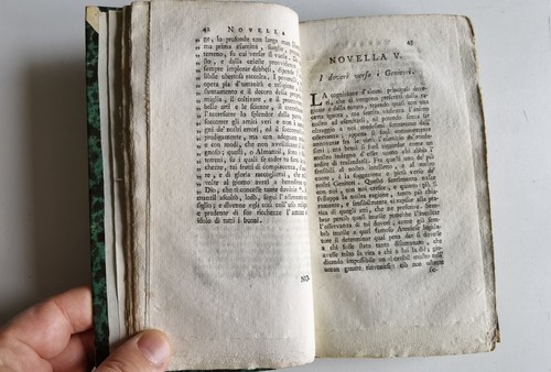 1779 - F. ALBERGATI - G.F. ALTANESI - NOVELLE VENTICINQUE - PRIMA EDIZIONE - Picture 5 of 10