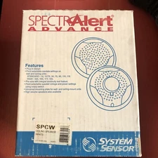 System Sensor SPCW Ceiling Speaker White New Free Shipping