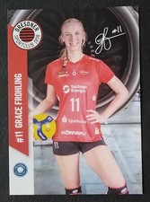 7794 Grace Frohling Dresdner SC Siatkówka 2023/24 AK Druk podpisany