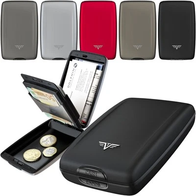 TRU VIRTU Silk Aluminium Damen Herren Geldbörse Geldklammer Portemonnaie Wallet