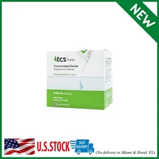 Tcs Fresh Dental Appliance Cleaner, 24 Count Professional Strength Concentrated
