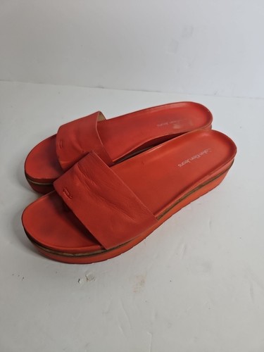 Calvin Klein Women’s Slip Pink Platform Sandals