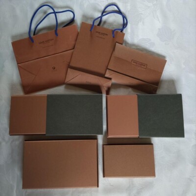 LOUIS VUITTON 箱 新品 未使用 4種類 31個セット Auth.Louis Vuitton Empty 4 Box Assortment set | eBay