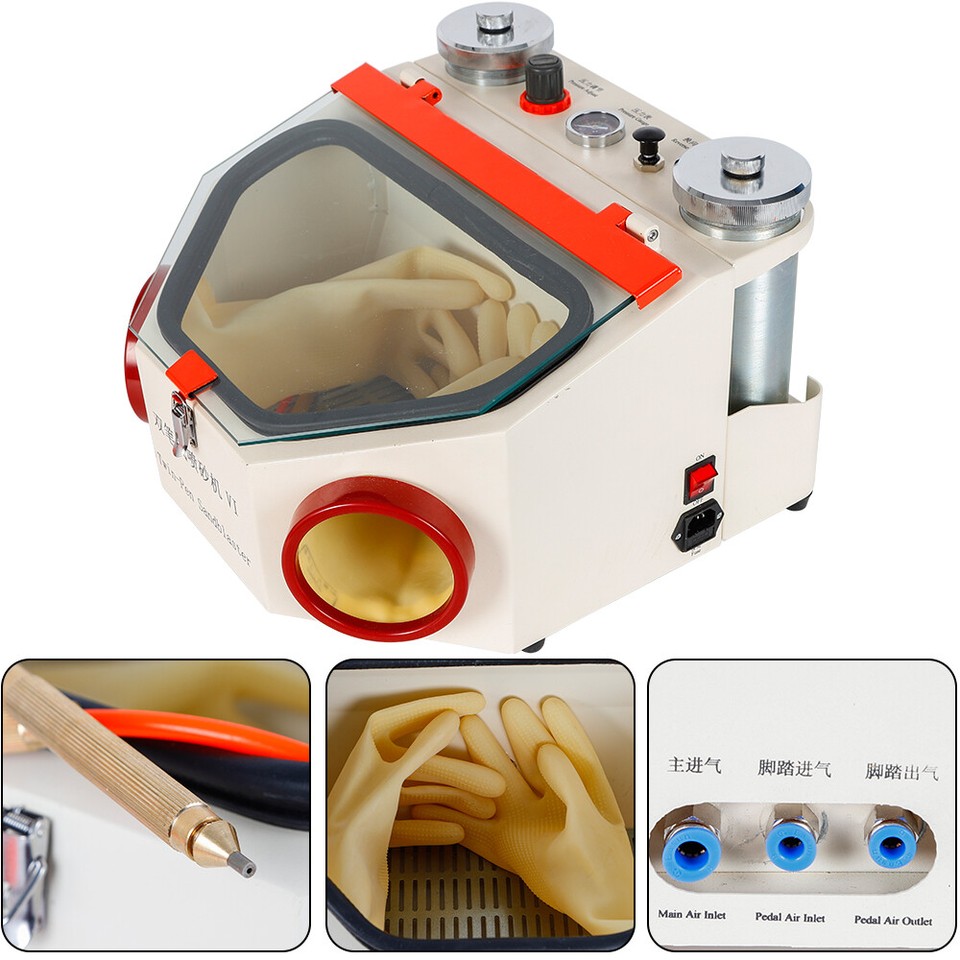 Dental Polishing Machine Double Pen Fine Sandblaster Sand Blasting
