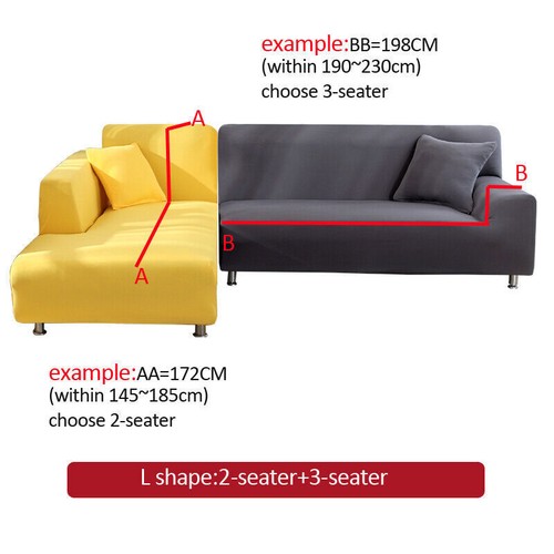 Streifen bedruckte Sofaabdeckungen für Wohnzimmer elastische Slipper 1/2/3/4 Sitzer Neu - Bild 3 von 50