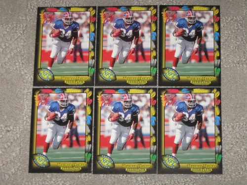 1991 Wild Card NFL Premier Edition Thurman Thomas #135 Near Mint