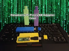 Raspberry Pi Pico USB Adapter Case - 3D Printed