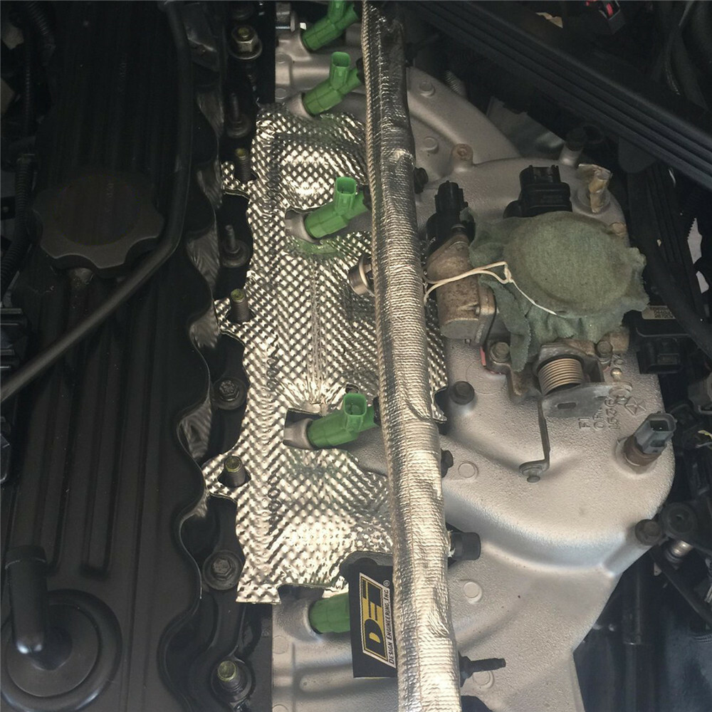 Fuel Rail Injector Cover Kit Heat Shield for 97-04 Jeep Wrangler TJ 4.0L  Engine | eBay