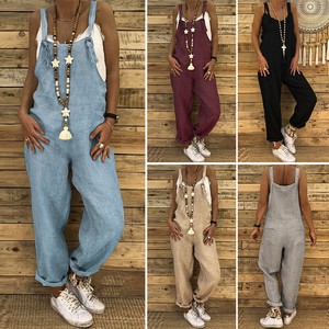 ladies cotton jumpsuits uk