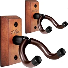Guitar Wall Mount, 2 Pack Guitar Wall Hanger, Guitar Hanger Wall Hook Ho