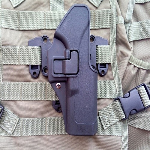 Right/ Left Chest Waist Leg Paddle Molle Pistol Holster for Glock 17 18 22 26 31 - Picture 7 of 10