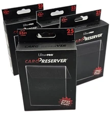 (100-Pack) Ultra-Pro Card Preservers Resealable Combo Card Holder Semi Rigid