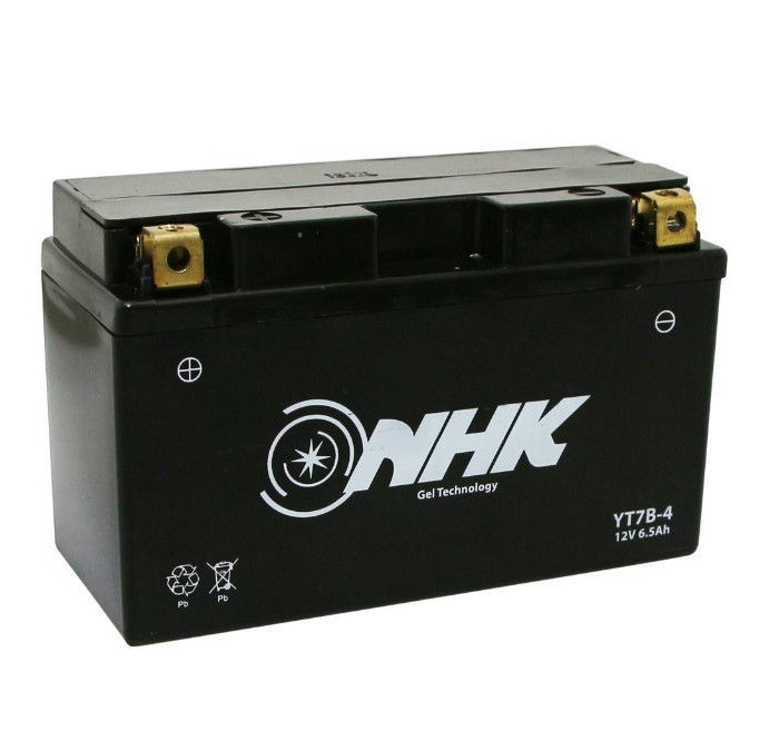 Batterie 12V 6.5Ah NT7B-4 AGM anti-fuite idéale contre la décharge prolongée