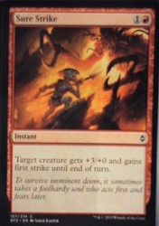 Sure Strike - Battle for Zendikar - Common #157/274