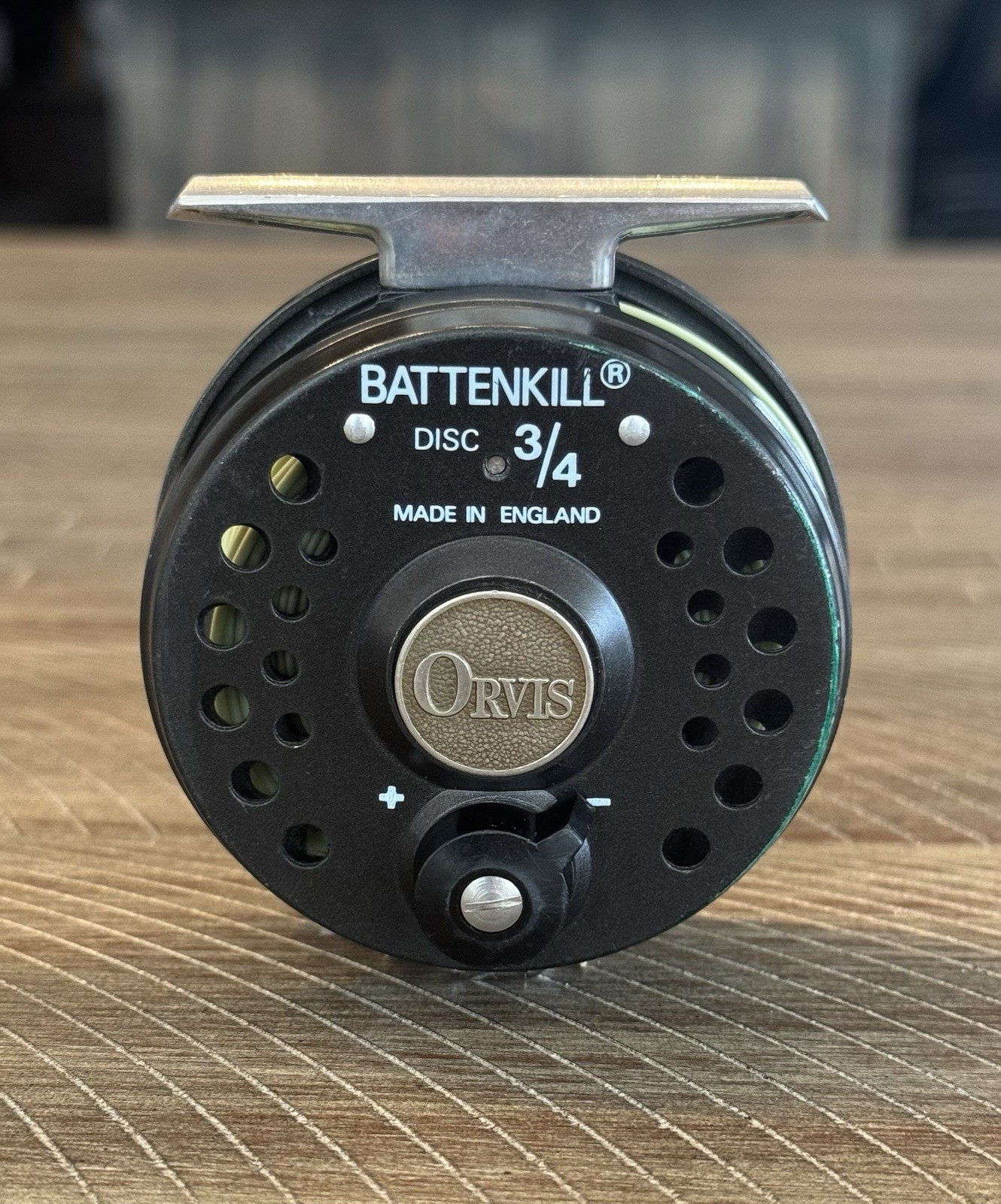 Orvis Battenkill Disc 3/4 wt Fly Reel w/New Rio Fly Line (A)