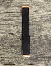 Whoop 4.0 luxeknit band strap with gold/rose hardware