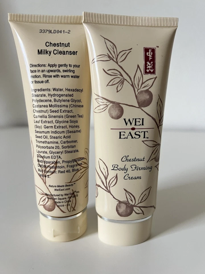 Wei East Chestnut Body Firming Cream & Milky Cleanser Set 4.2oz Each - Image 3 of 4