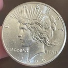 MINT STATE! 1926 P Peace Silver Dollar ~ BRILLIANT UNCIRCULATED ~ 90% Silver $1