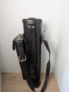 Handcrafted Hand Made Leather Spotting Scope Case! Made British Columbia Canada