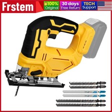Brushless Cordless Jig Saw for Dewalt 20V 0°...