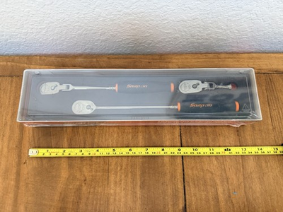 #ad snap on tools USA 1 4quot; drive foam orange ratchet set NEW 103RT05FO $350.00