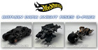 Hot Wheels Batman Dark Knight Rises 3-Pack: Batmobile/ Batplane/ Batcycle  NEW
