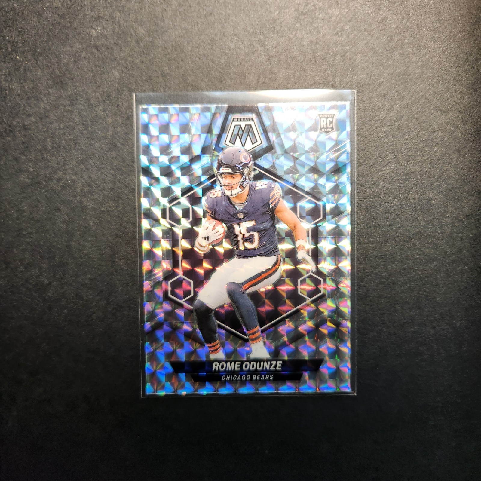 2024 Panini Mosaic - Rookies Rome Odunze #309 Mosaic Prizm (RC)