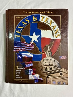 Glencoe Texas YAS & Texans   Teacher Wraparound Edition (Hardcover, National Geo