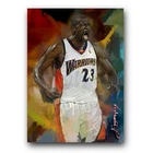 Jason Richardson Art Card Limited 3/50 Vela Signed (Golden State Warriors)