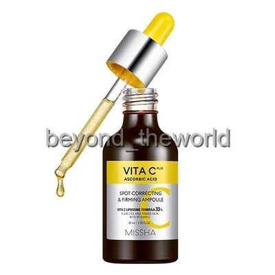 MISSHA Vita C Plus Spot Correcting & Firming Ampoule 30ml  Tracking 