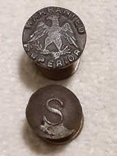 ANTIQUE WARRANTED SUPERIOR HAND SAW MEDALLION & SCREW HARD TO FIND  SHIPS FREE