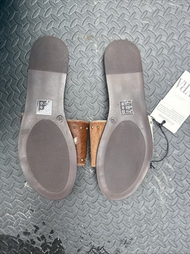 Myra nachhaltige Damen-Ledersandalen S-4111 camelfarben US 10 UK 7 NEU! - Bild 2 von 4