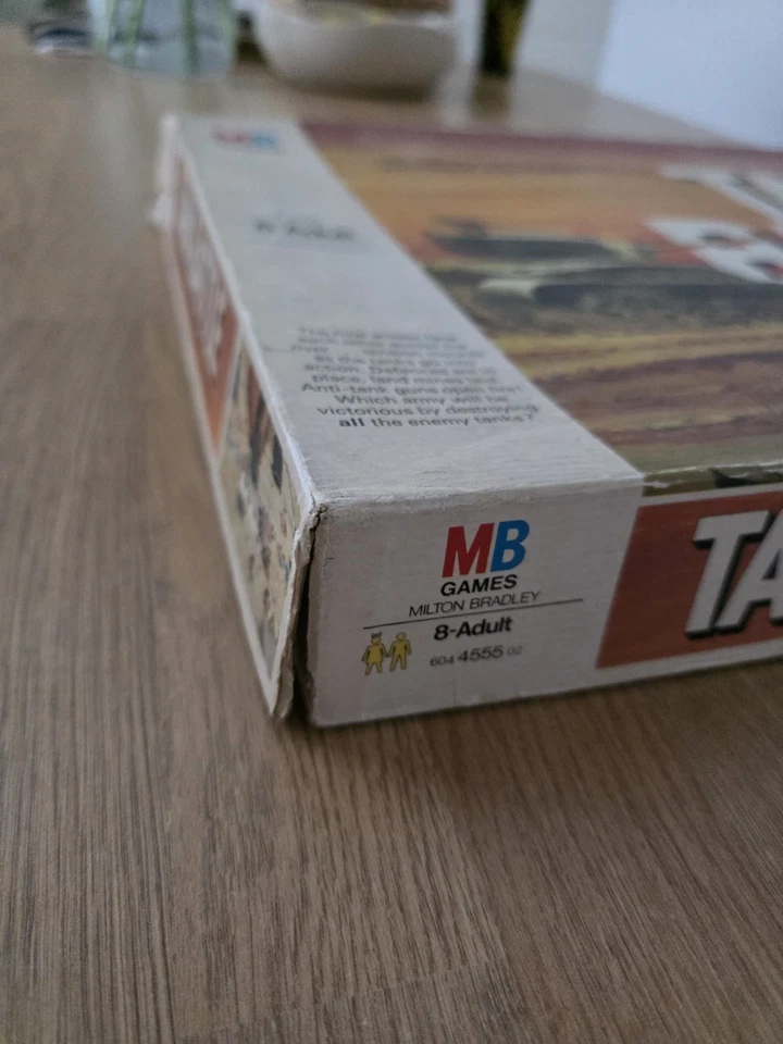 Tank Battle MB Board Game Family War Strategy Classic 1976 VINTAGE RETRO RARE - Image 3 of 4