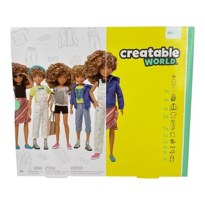 Mattel Creatable World dc-220 - Deluxe Figurenset - Puppen individuell gestalten