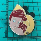 Disney Hidden Mickey Pin Ariel 2 of 6 Little Mermaid Yellow Background — photo 2