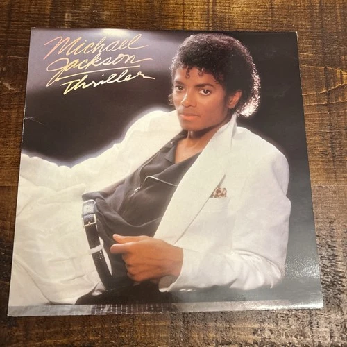 Michael Jackson Thriller  EPC 85930  Ist Uk Press A5/B9 no Mj credit top copy