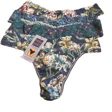 Hanky Panky thong panty Original Rise 4 Pairs Blue