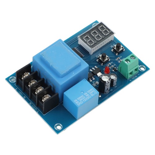 Scheda Controllo Alimentazione Caricabatterie 12V con Voltmetro DC e Rel?? per B - Afbeelding 28 van 43
