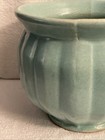 Nelson McCoy Jardiniere Planter – Vintage 1930's – Turquoise Matte Glaze — photo 9