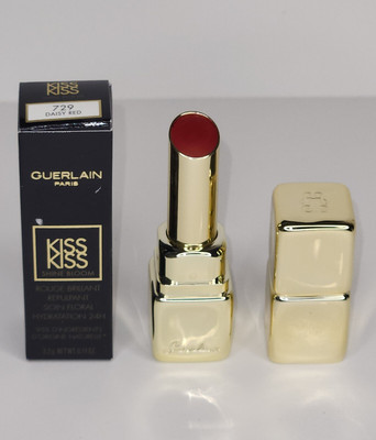 Guerlain Kiss Kiss Shine Bloom 729 DAISY RED New In Box
