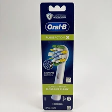 Oral-B  Floss Action  Electric Toothbrush Replacement Brush Heads - 3ct